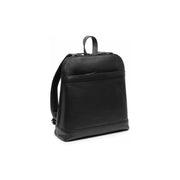 Tigris Full-Grain Leather Backpack Damska in Classic 100% Full-Grain Leather - Full Exterior Front Profile View | Buy Online
