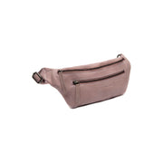 Severo Full-Grain Leather Belt Bag Damska in Classic 100% Full-Grain Leather - Full Exterior Front Profile View | Buy Online