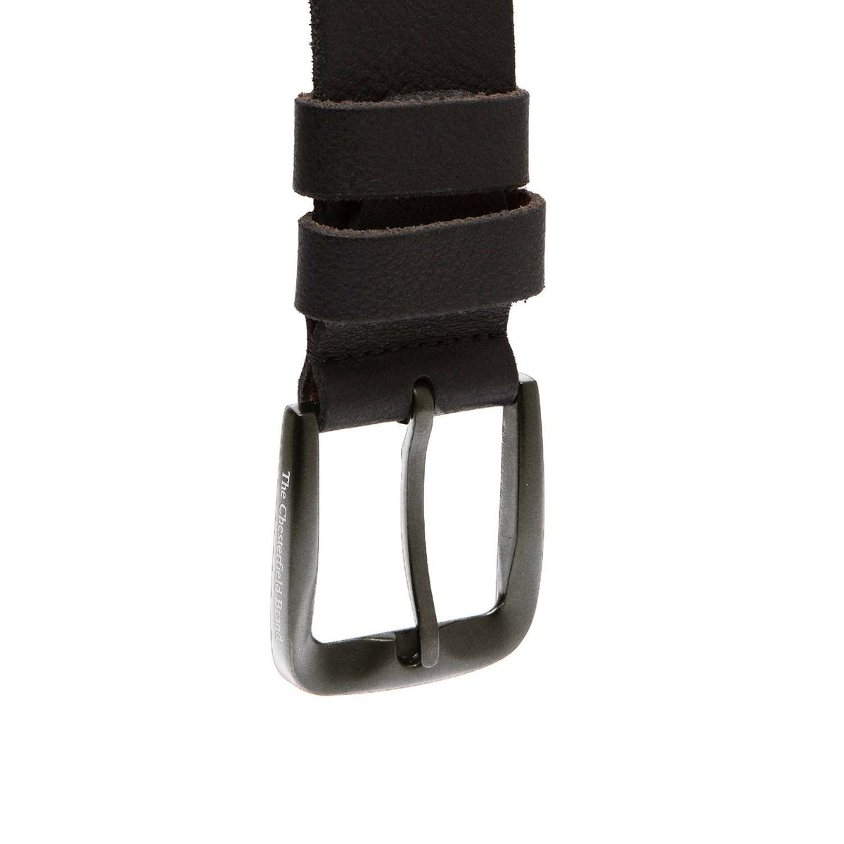 Copper Full-Grain Leather Belt Męska - Structured Side Profile Showing Gusset Depth &amp; Expansion Capacity