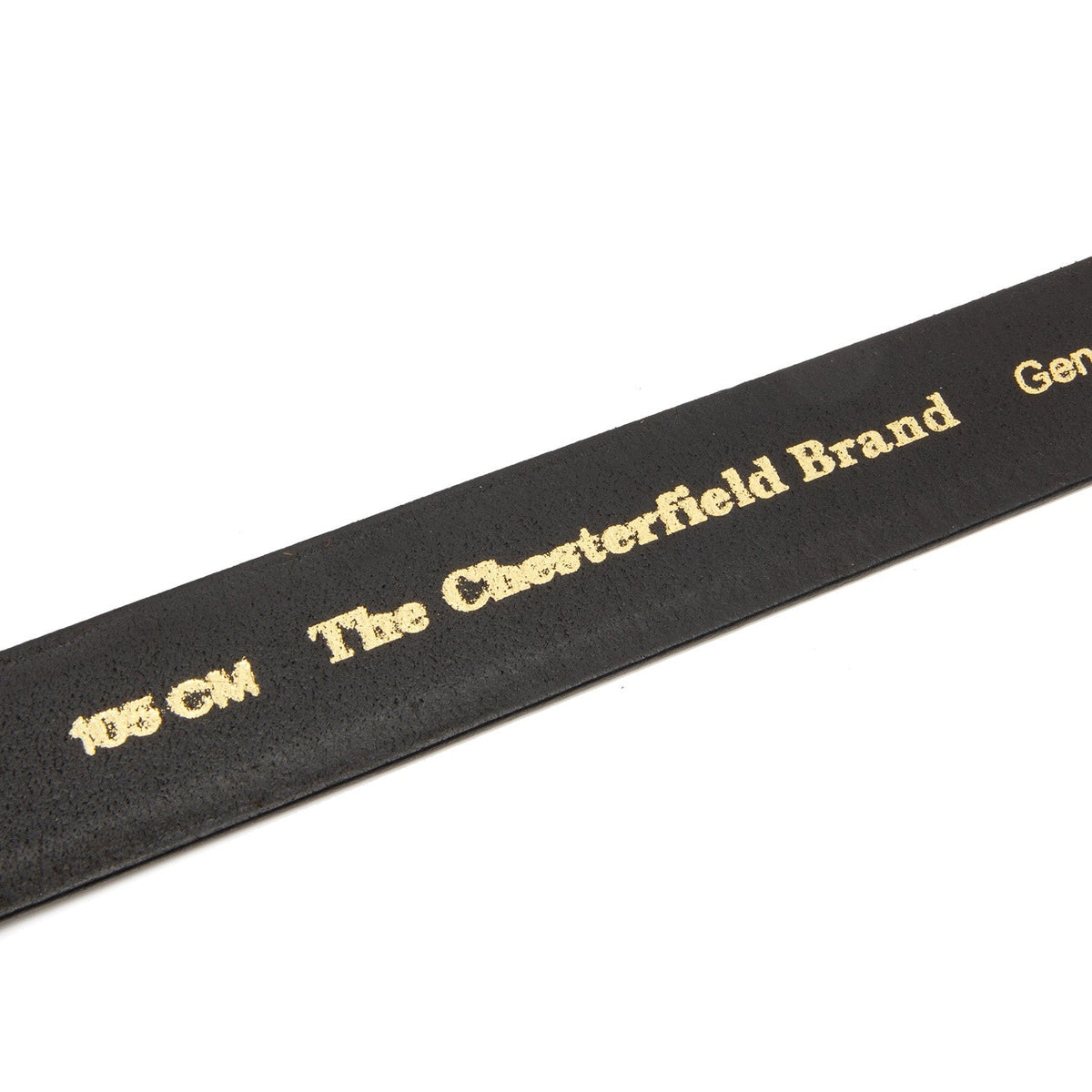 Manovo Full-Grain Leather Belt Męska - Structured Side Profile Showing Gusset Depth &amp; Expansion Capacity