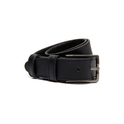 Jasnobrązowaaro Full-Grain Leather Belt Męska in Tan 100% Full-Grain Leather - Full Exterior Front Profile View | Buy Online