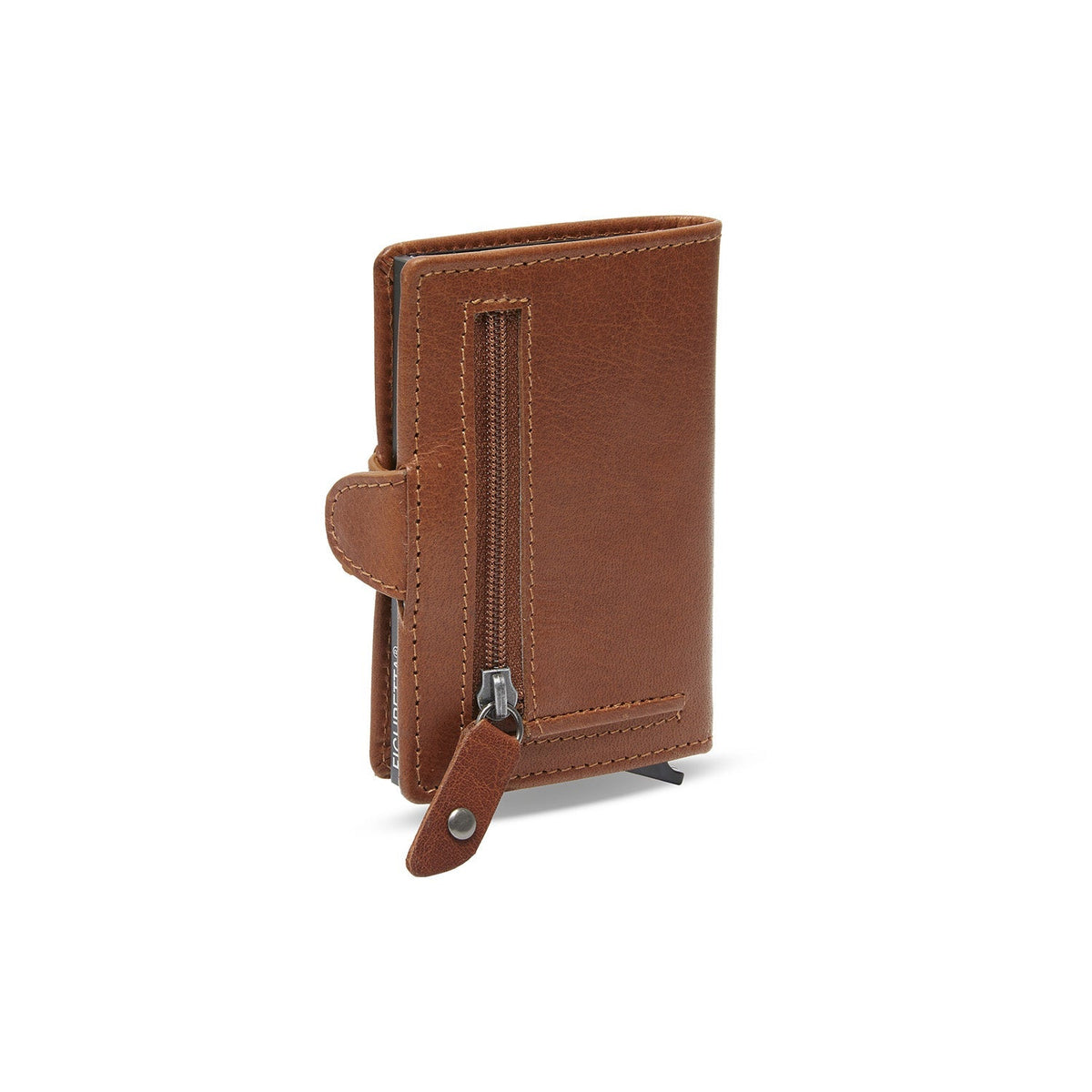 Baldwin Full-Grain Leather Card Holder Damska – alternate product view 3