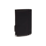 
Classic 100% Full-Grain Leather Card Holder - Widok z tyłu ze wzmocnionymi skórzanymi pasami
