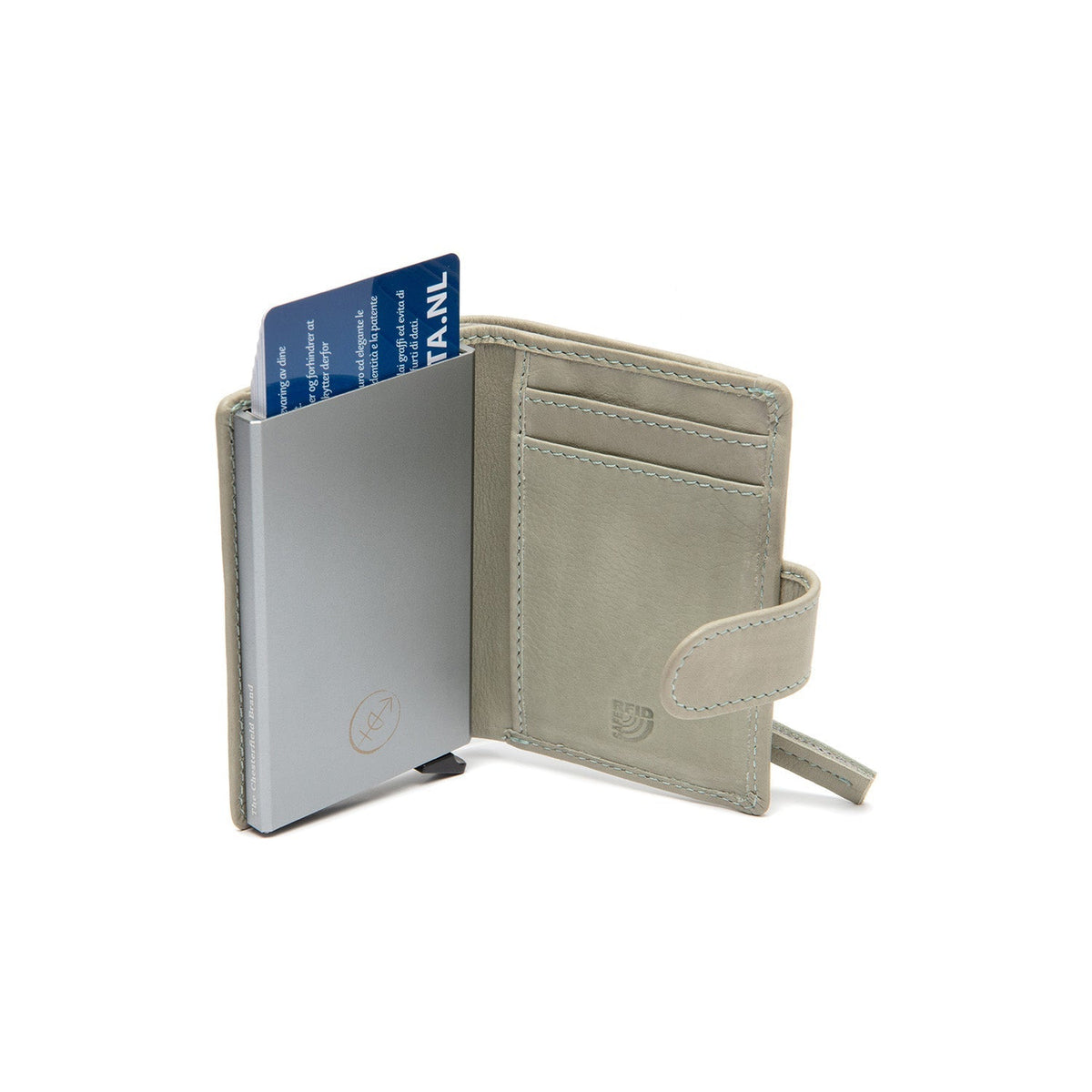 Kaunas Full-Grain Leather Card Holder Damska – alternate product view 2