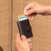 Leipzig Full-Grain Leather Card Holder Damska – alternate product view 2