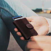 Loughton Full-Grain Leather Card Holder Damska – alternate product view 2