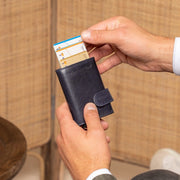 Mannheim Full-Grain Leather Card Holder Damska – alternate product view 2