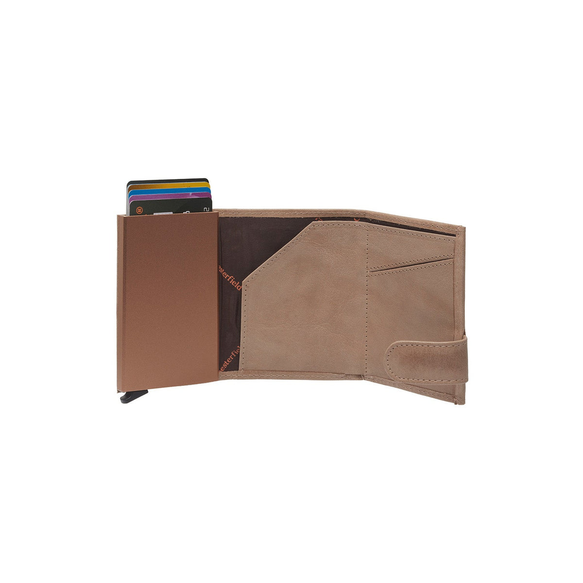 Mannheim Full-Grain Leather Card Holder Damska – alternate product view 3