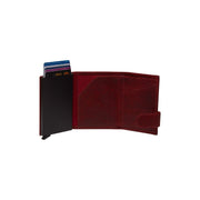 Mannheim Full-Grain Leather Card Holder Damska – alternate product view 3