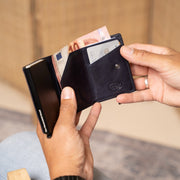 Paris Full-Grain Leather Card Holder Damska – alternate product view 3