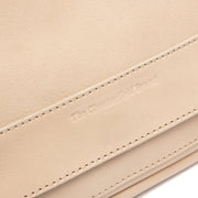 Solid Antique Brass Hardware &amp; Heavy-Duty Dual Zipper Detail on Ann Full-Grain Leather Crossbody Bag Damska