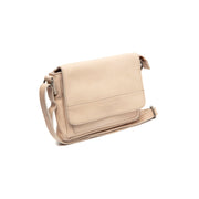 Ann Full-Grain Leather Crossbody Bag Damska in Classic 100% Full-Grain Leather - Full Exterior Front Profile View | Buy Online