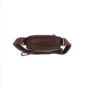 
Brown Leather Crossbody Bag Birmingham, detail view 4
