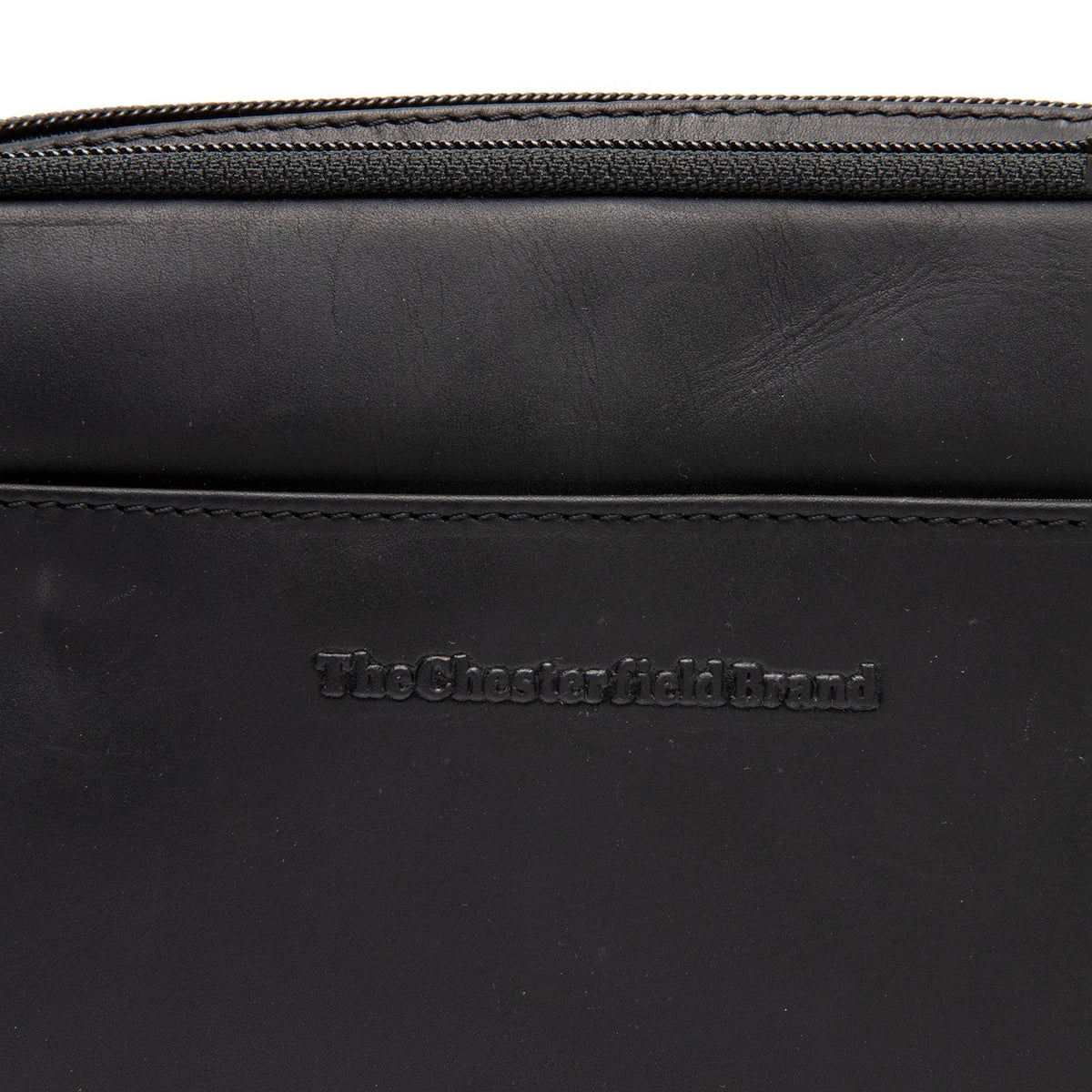 
Classic 100% Full-Grain leather Bag - Widok z tyłu ze wzmocnionymi skórzanymi pasami