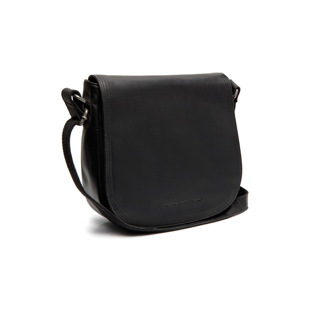 Everglades Full-Grain Leather Crossbody Bag Damska in Classic 100% Full-Grain Leather - Full Exterior Front Profile View | Buy Online