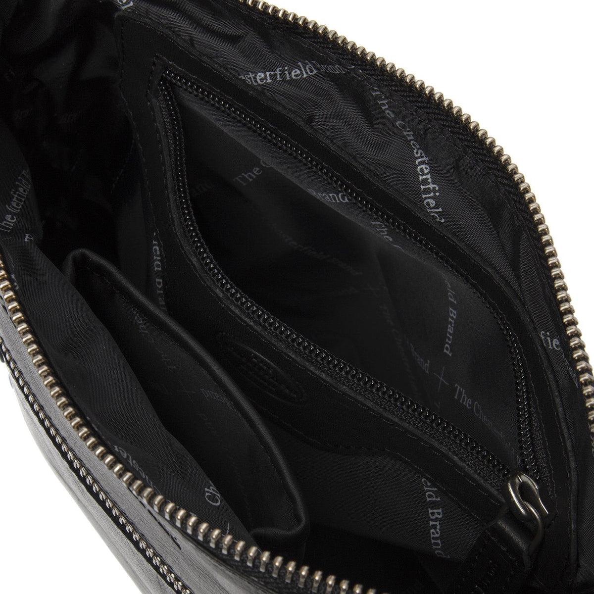 
Classic 100% Full-Grain leather Bag - Widok z tyłu ze wzmocnionymi skórzanymi pasami