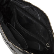 
Classic 100% Full-Grain leather Bag - Widok z tyłu ze wzmocnionymi skórzanymi pasami