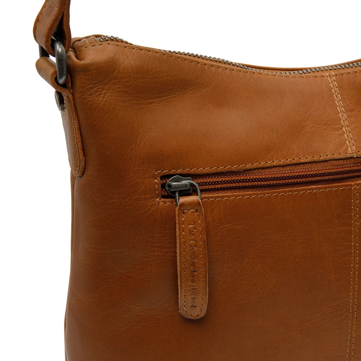Hailey Full-Grain Leather Crossbody Bag Damska – alternate product view 3