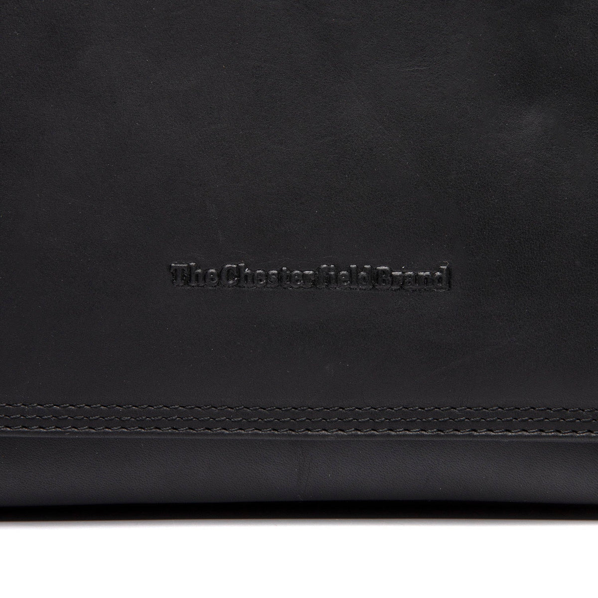 
Classic 100% Full-Grain leather Bag - Widok z tyłu ze wzmocnionymi skórzanymi pasami