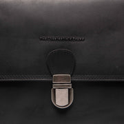 
Classic 100% Full-Grain leather Bag - Widok z tyłu ze wzmocnionymi skórzanymi pasami
