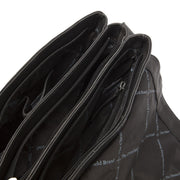 
Classic 100% Full-Grain leather Bag - Widok z tyłu ze wzmocnionymi skórzanymi pasami