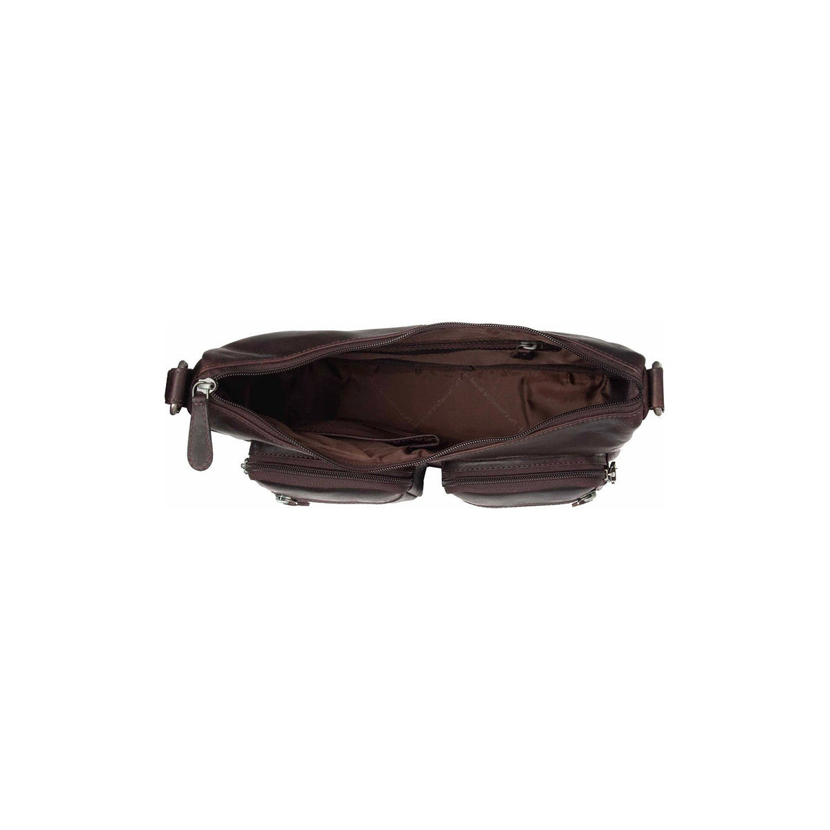 Valenora Full-Grain Leather Crossbody Bag Damska – alternate product view 3
