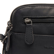
Classic 100% Full-Grain leather Bag - Widok z tyłu ze wzmocnionymi skórzanymi pasami