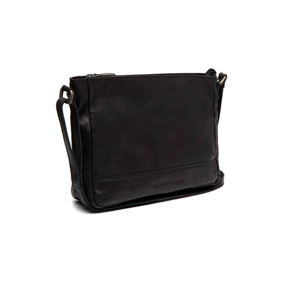 Weimar Full-Grain Leather Crossbody Bag Damska in Classic 100% Full-Grain Leather - Full Exterior Front Profile View | Buy Online
