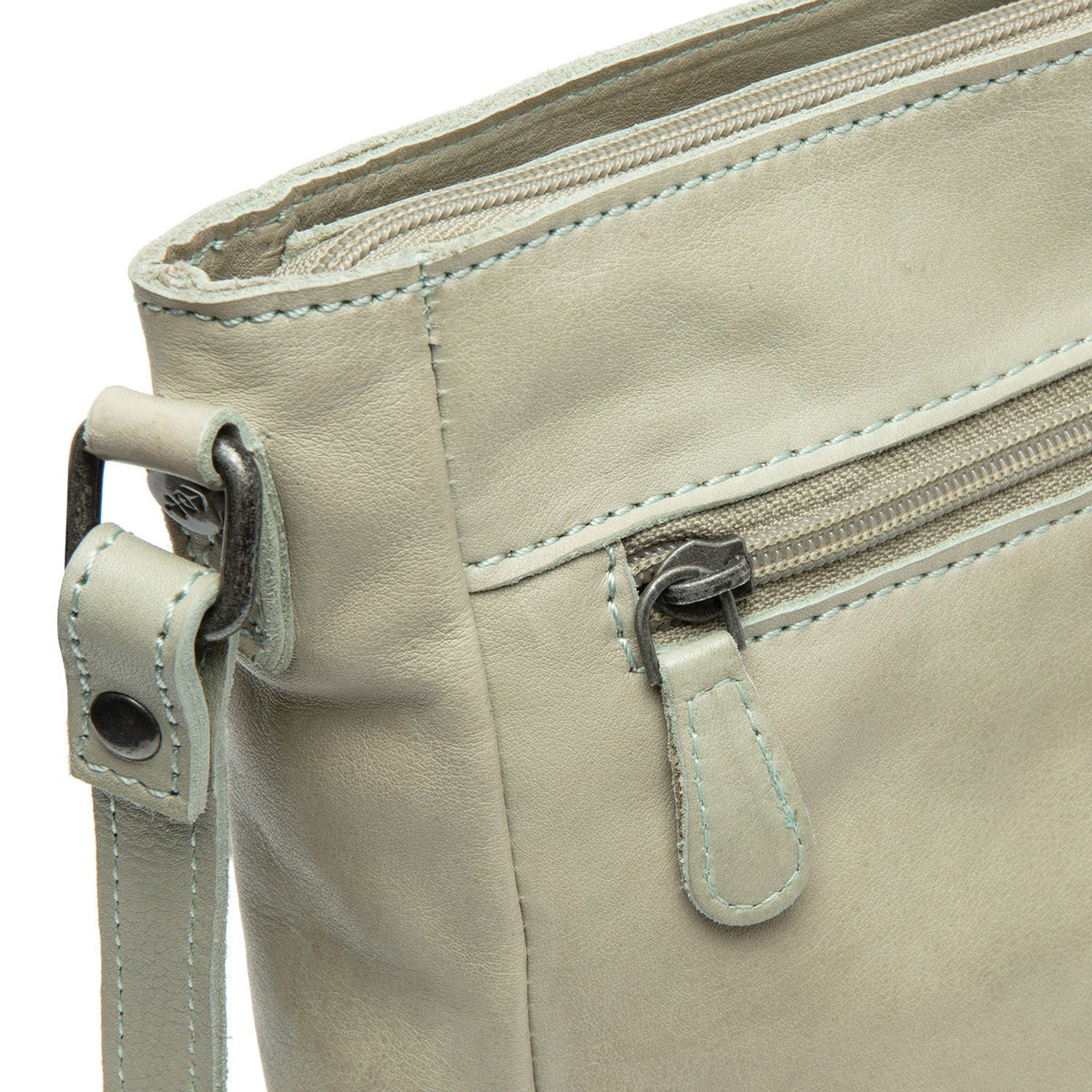 Weimar Full-Grain Leather Crossbody Bag Damska – alternate product view 2
