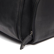 Leather Garment Bag Finlay Damska - Lateral Side Profile View Showing Sleeve Cut &amp; Athletic Taper Fit