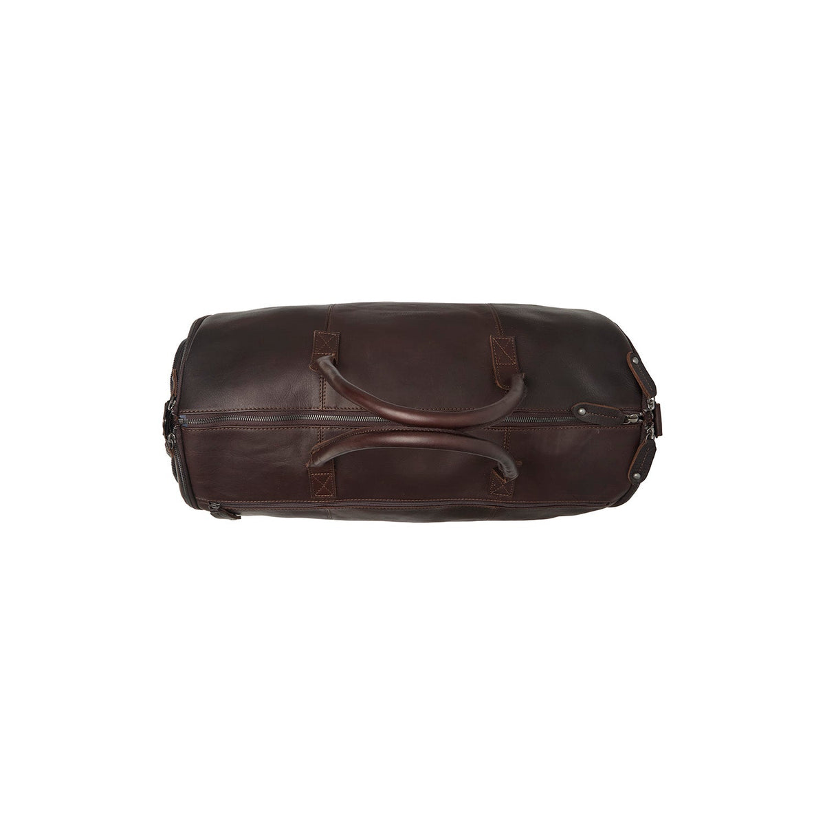 Brown Leather Garment Bag Finlay Damska, detail view 3