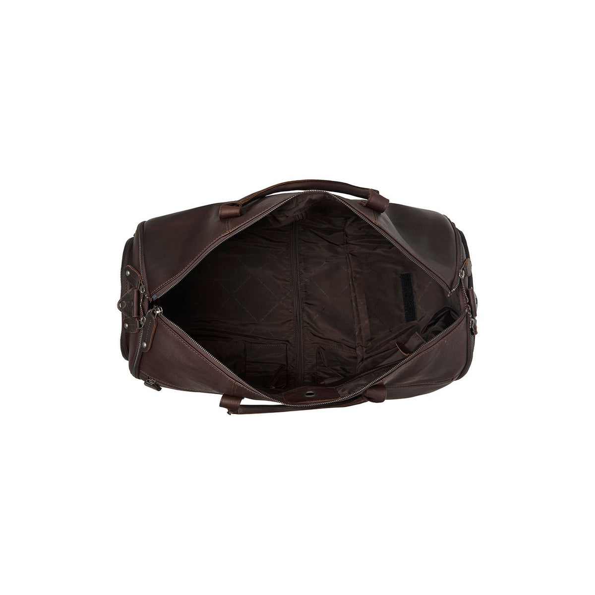 Brown Leather Garment Bag Finlay Damska, detail view 4