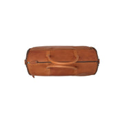 Cognac Leather Garment Bag Finlay Damska, detail view 3
