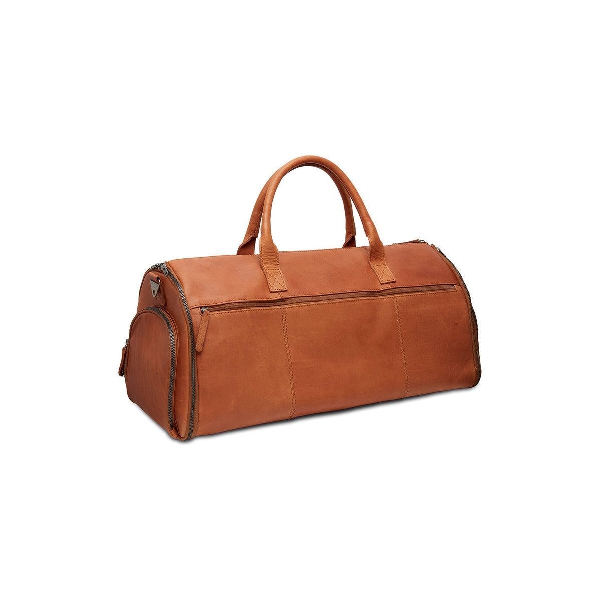 Cognac Leather Garment Bag Finlay Damska, detail view 5