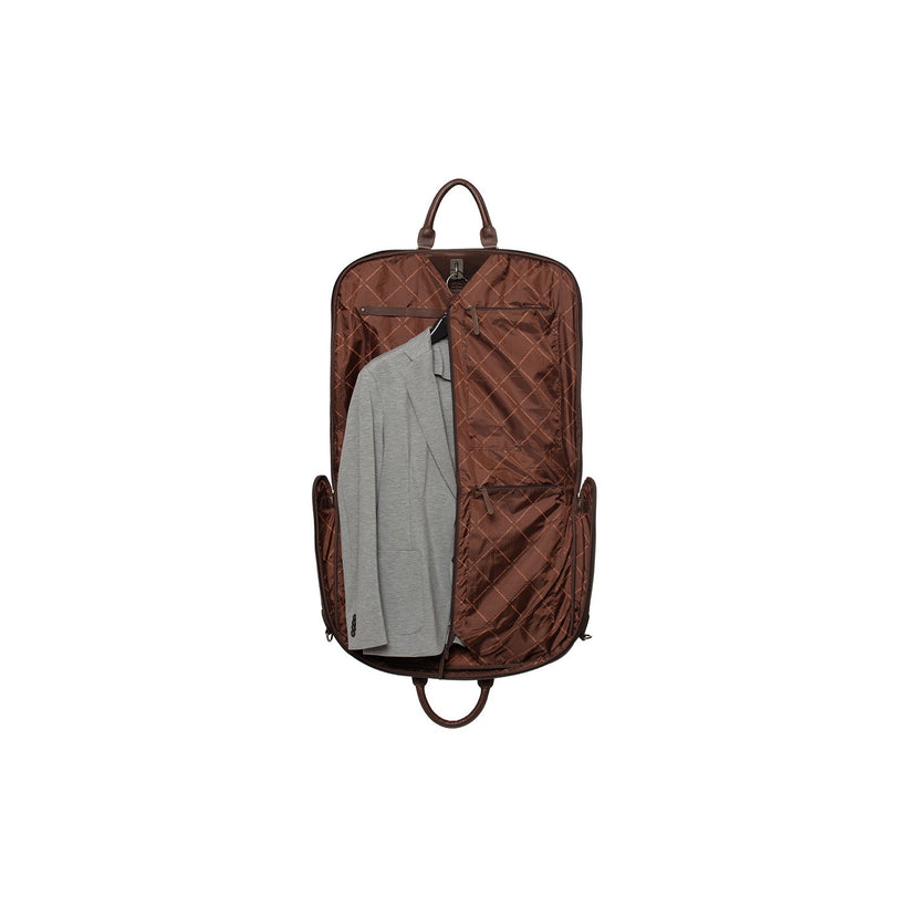 Leather Garment Bag Josh Damska