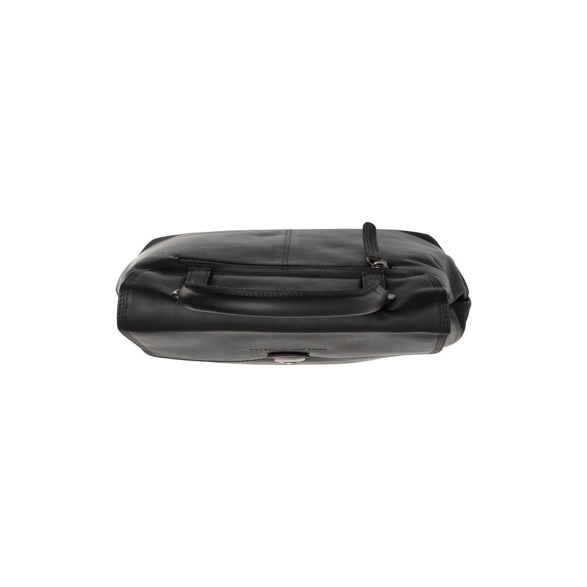 Angera Full-Grain Leather Handbag Damska - Lateral Side Profile View Showing Sleeve Cut &amp; Athletic Taper Fit