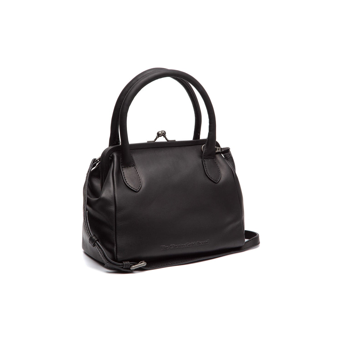 Chili Full-Grain Leather Handbag Damska in Classic 100% Full-Grain Leather - Front Profile View &amp; Tailored Silhouette | Buy Online