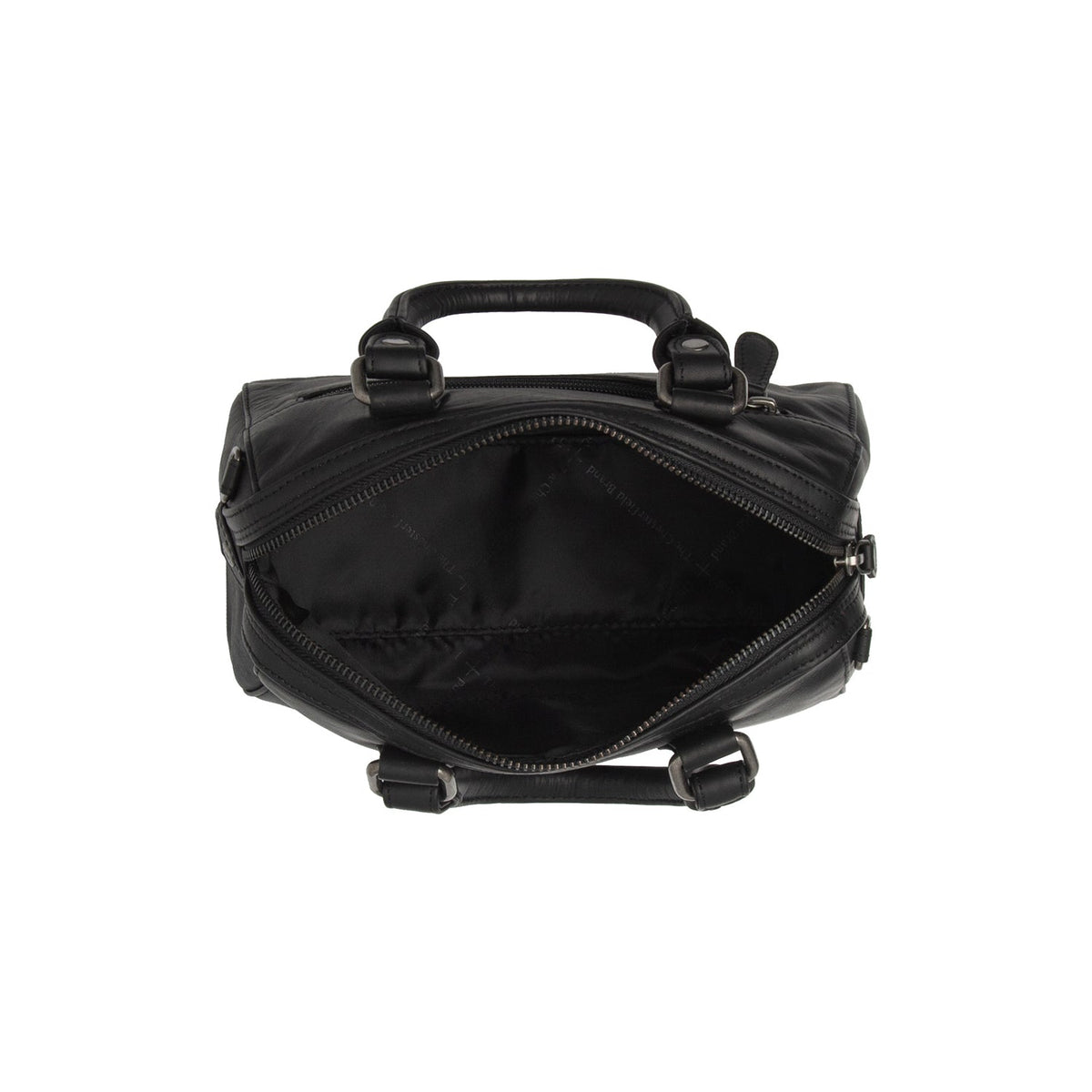 Dalford Full-Grain Leather Handbag Damska - Lateral Side Profile View Showing Sleeve Cut &amp; Athletic Taper Fit