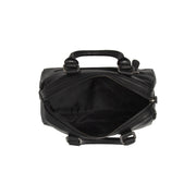 Dalford Full-Grain Leather Handbag Damska - Lateral Side Profile View Showing Sleeve Cut &amp; Athletic Taper Fit