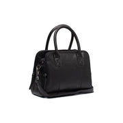 Ezra Full-Grain Leather Handbag Damska in Classic 100% Full-Grain Leather - Front Profile View &amp; Tailored Silhouette | Buy Online