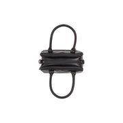 Ezra Full-Grain Leather Handbag Damska - Lateral Side Profile View Showing Sleeve Cut &amp; Athletic Taper Fit