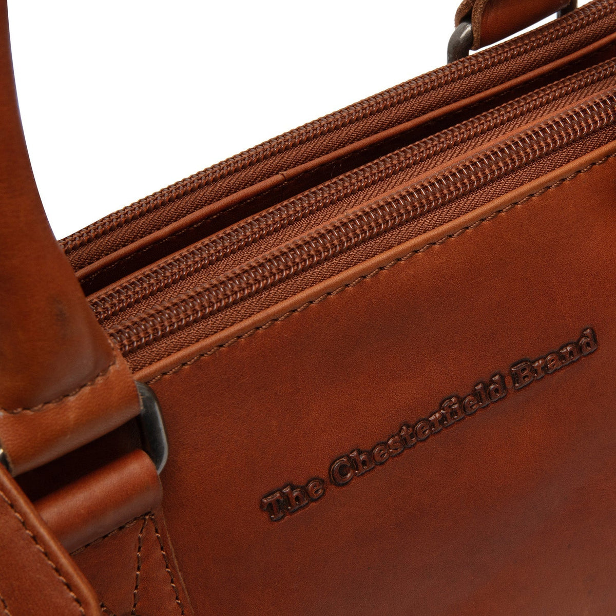 Fenja Full-Grain Leather Handbag Damska – alternate product view 3
