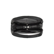 Lunera Full-Grain Leather Handbag Damska - Lateral Side Profile View Showing Sleeve Cut &amp; Athletic Taper Fit