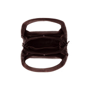 Lunera Full-Grain Leather Handbag Damska – alternate product view 3