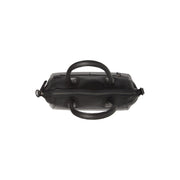 Marsala Full-Grain Leather Handbag Damska - Lateral Side Profile View Showing Sleeve Cut &amp; Athletic Taper Fit
