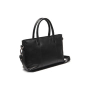 Pergamino Full-Grain Leather Handbag Damska in Classic 100% Full-Grain Leather - Front Profile View &amp; Tailored Silhouette | Buy Online