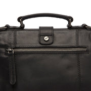 Rachael Full-Grain Leather Handbag Damska - Lateral Side Profile View Showing Sleeve Cut &amp; Athletic Taper Fit