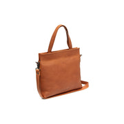 Rivington Full-Grain Leather Handbag Damska in Classic 100% Full-Grain Leather - Front Profile View &amp; Tailored Silhouette | Buy Online