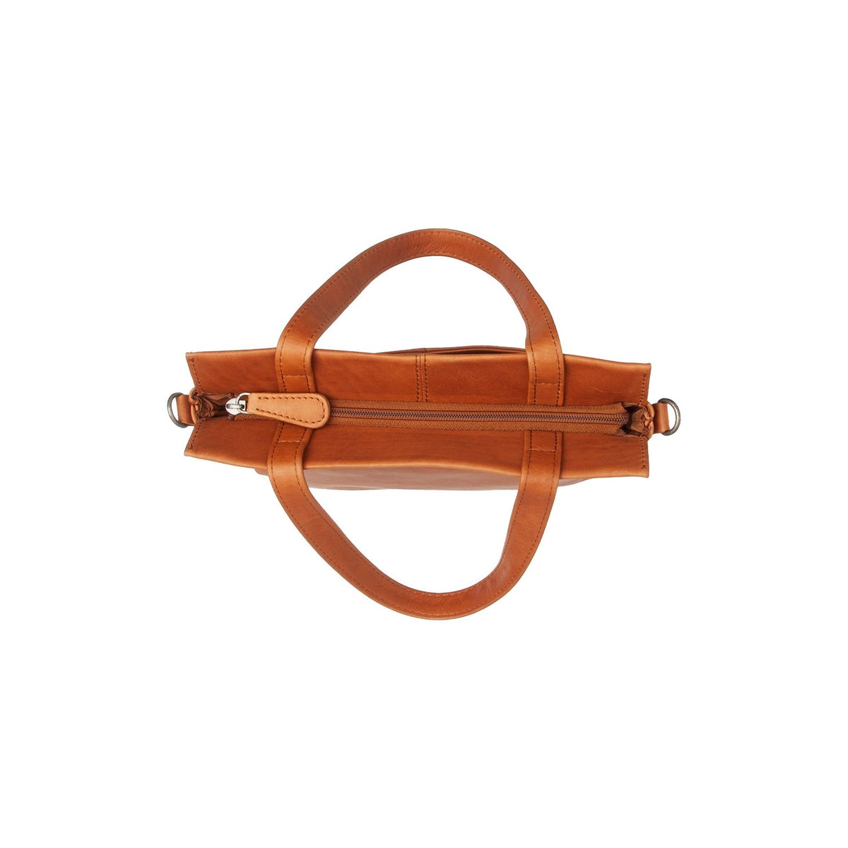 Rivington Full-Grain Leather Handbag Damska - Lateral Side Profile View Showing Sleeve Cut &amp; Athletic Taper Fit
