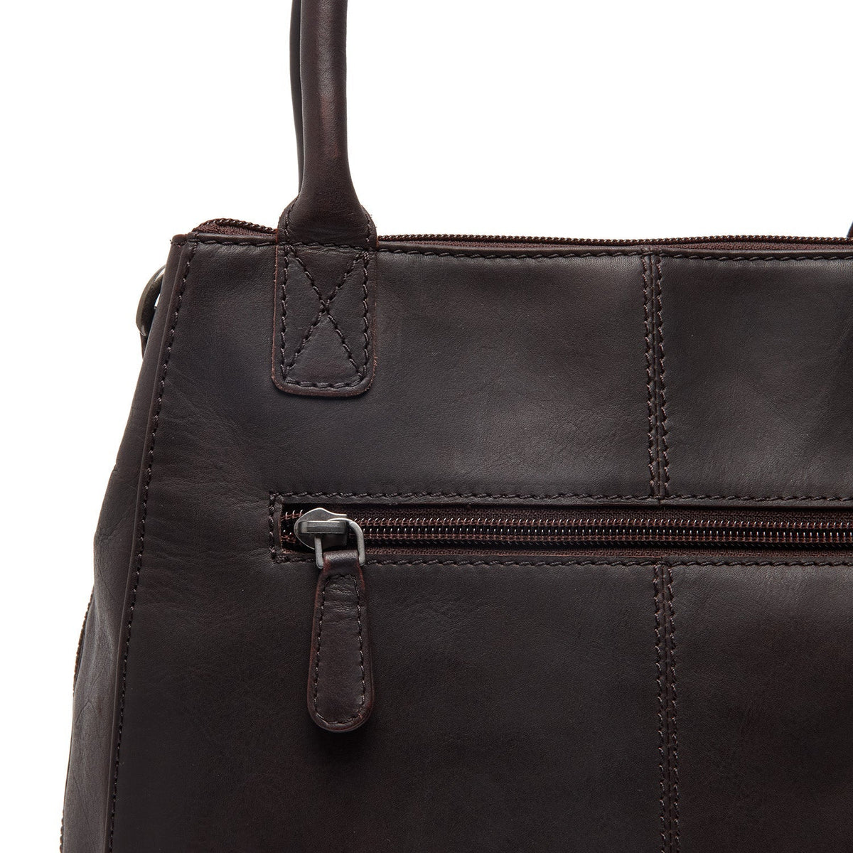 Solvin Full-Grain Leather Handbag Damska – alternate product view 3